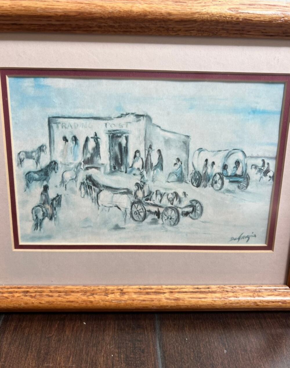 Ted DeGrazia Trading Post southwestern mid-centuryart